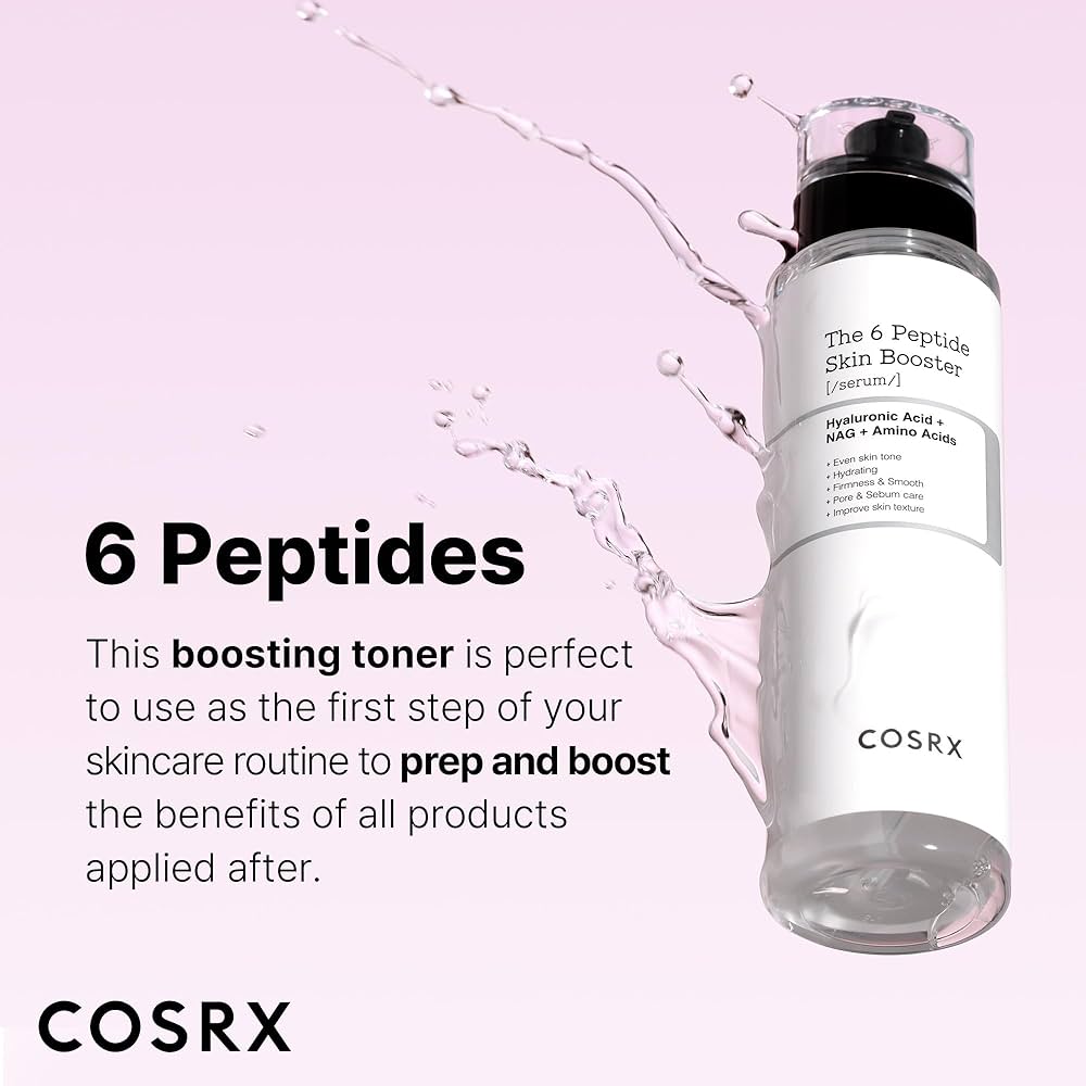 The 6 peptide skin booster serum