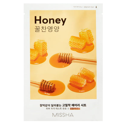 Airy Fit Sheet Mask - Honey