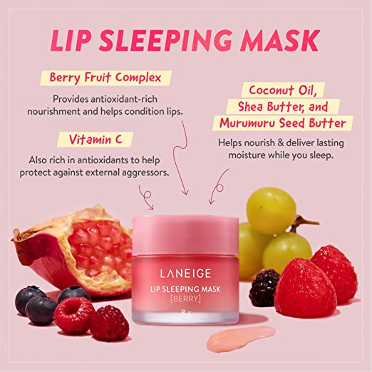 Lip Sleeping Mask - Berry