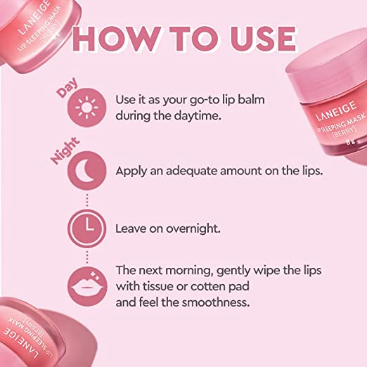 Lip Sleeping Mask Berry - 3g