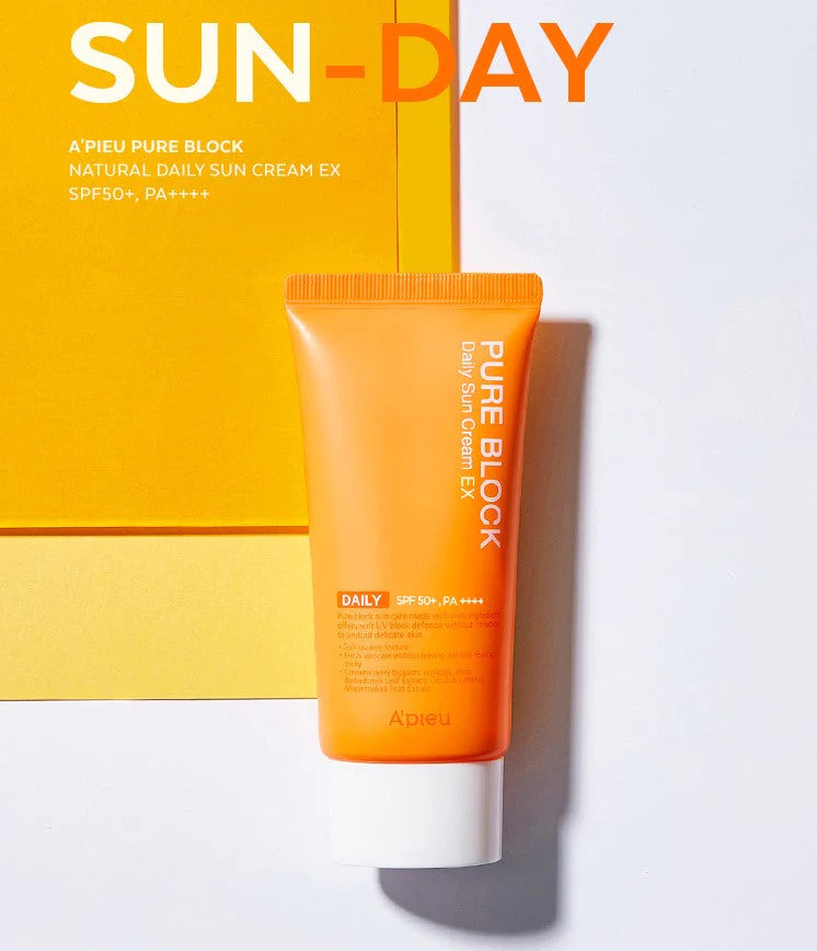 Pure Block Daily Sun Cream SPF50+/PA+++ – The Safa Beauty