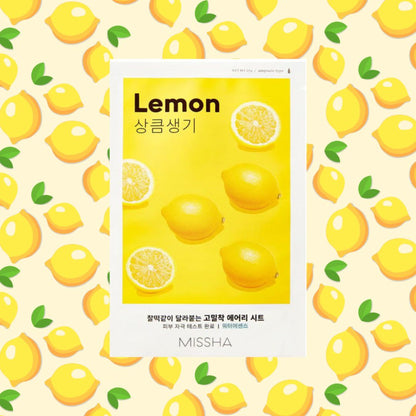 Airy Fit Sheet Mask - Lemon